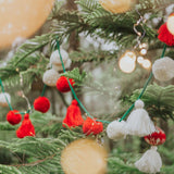 Christmas Pompom and Tassel Garlands